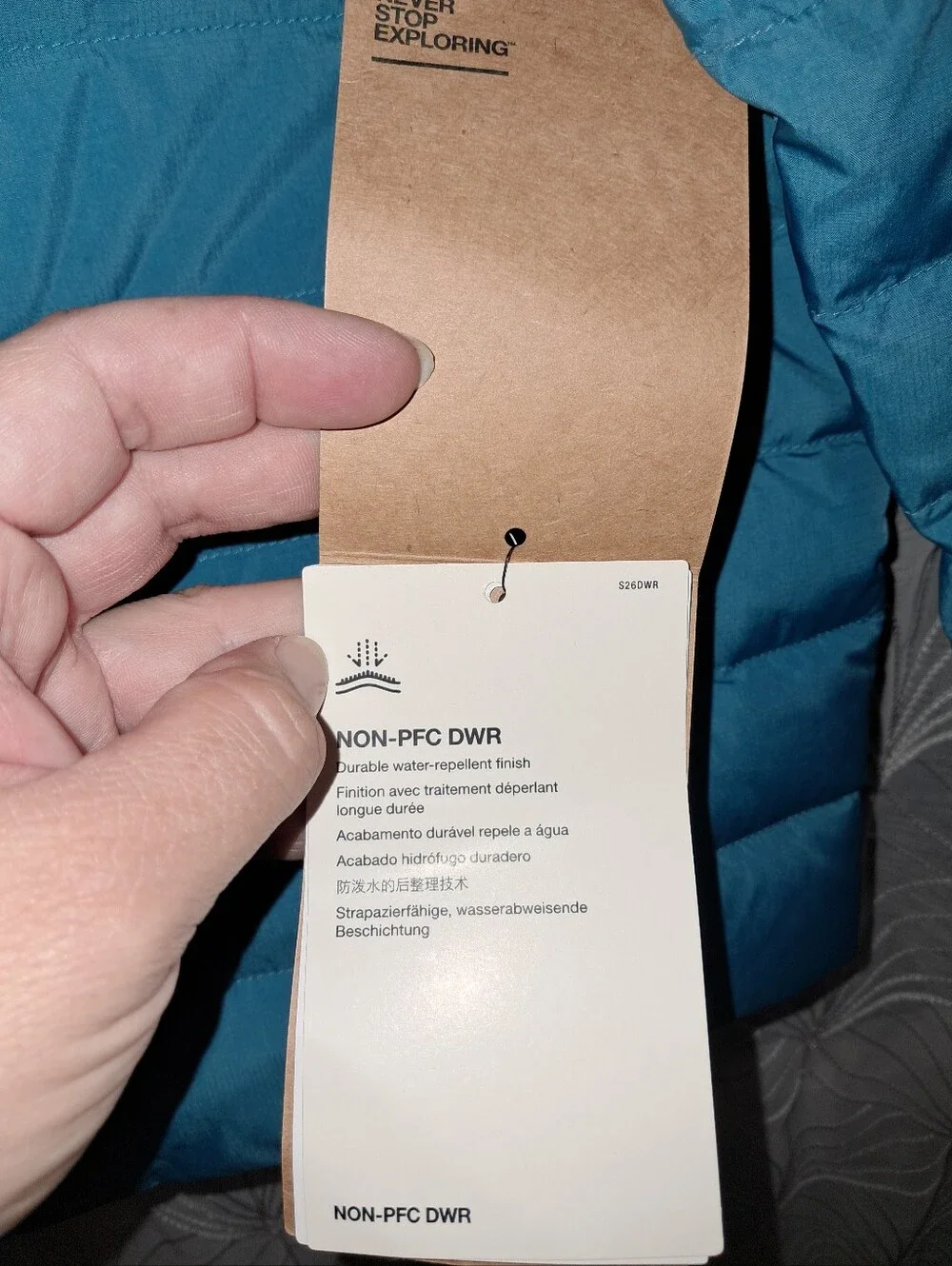 NWT The North Face brand Mens size large, minoqua, down jacket